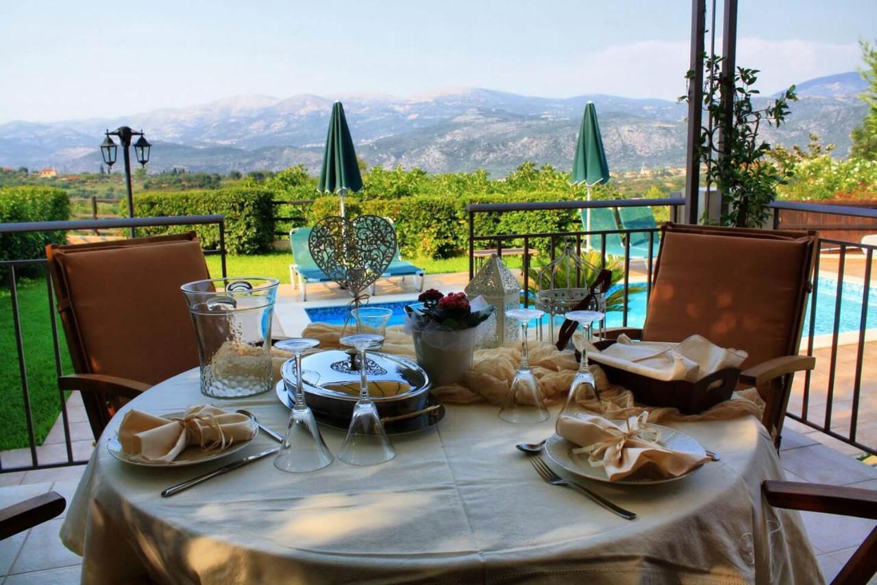 Traditional Villa Mandola Livathos  Dış mekan fotoğraf